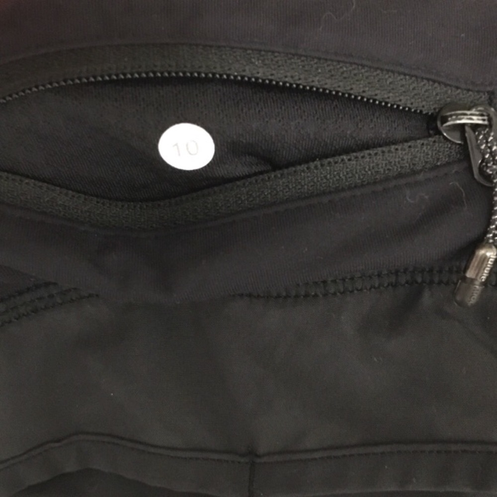 (SOLD) LULULEMON Run Speed  Shorts Black RARE 10 - Picture 7 of 9